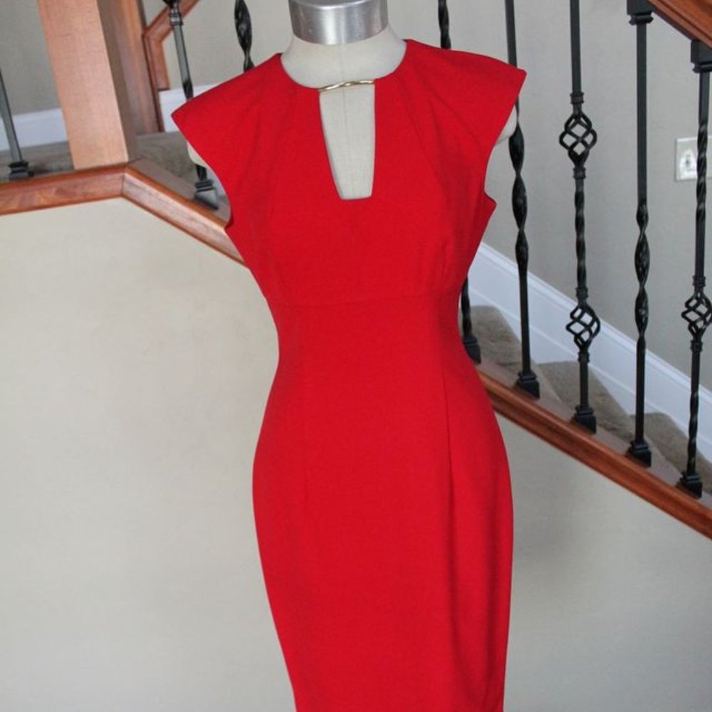 MISS OHIO USA: Red Calvin Klein Cocktail